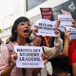 Thomasian student activist receives show.